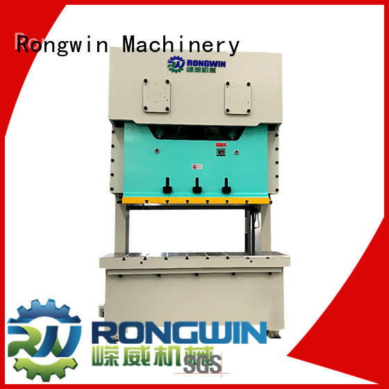 Rongwin efficient mechanical power press machine factory price for forming