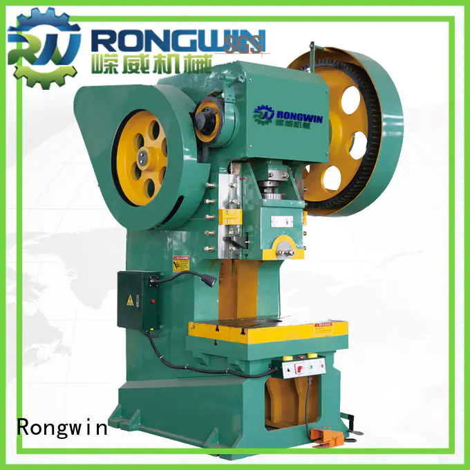 Rongwin efficient hydraulic power press long-term-use for snapping