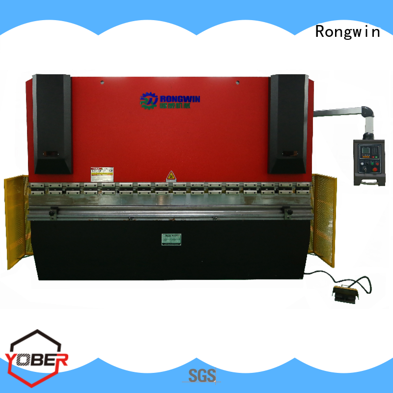 Rongwin high-quality hydraulic press brake machine marketing for metal processing
