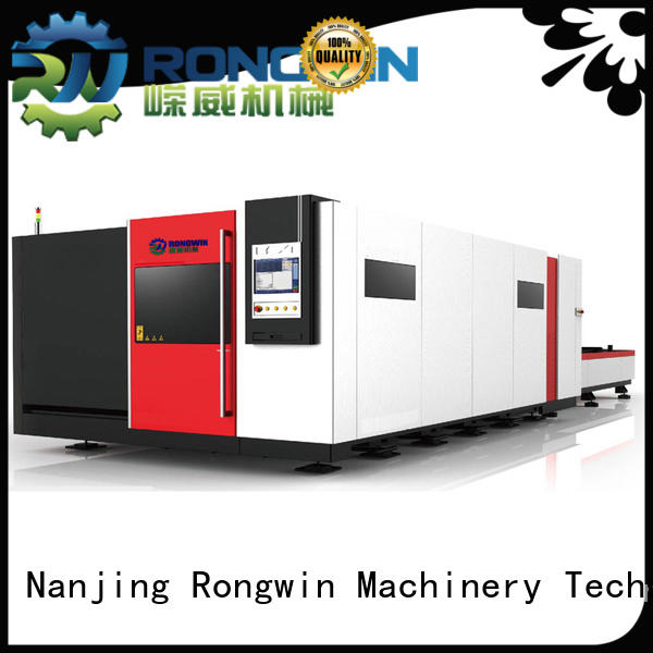 Rongwin best fiber laser cutting machine from China for advertising