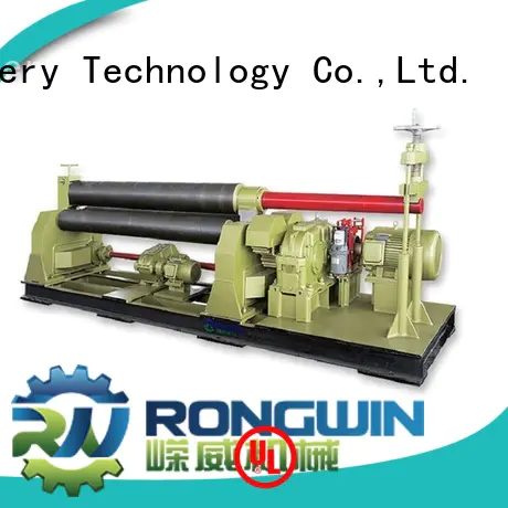 Rongwin sheet metal slip roller certifications for circle rolling