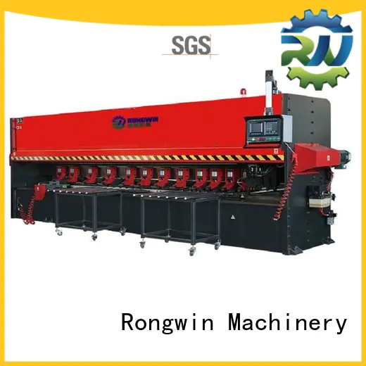 Rongwin cnc v grooving machine from China for iron