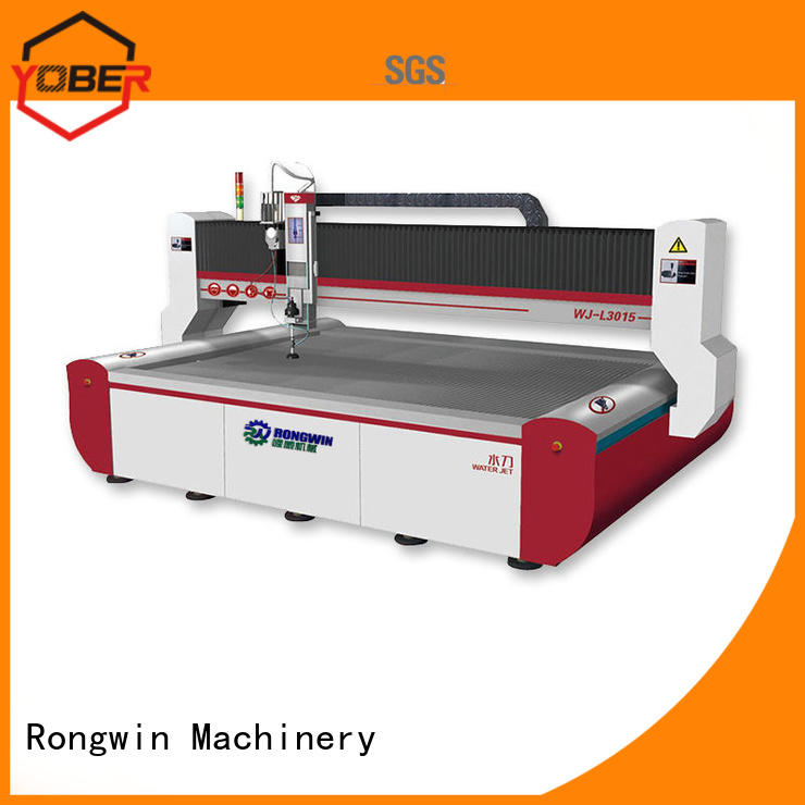 Rongwin water jet metal cutting machine from manufacturer for metal processing
