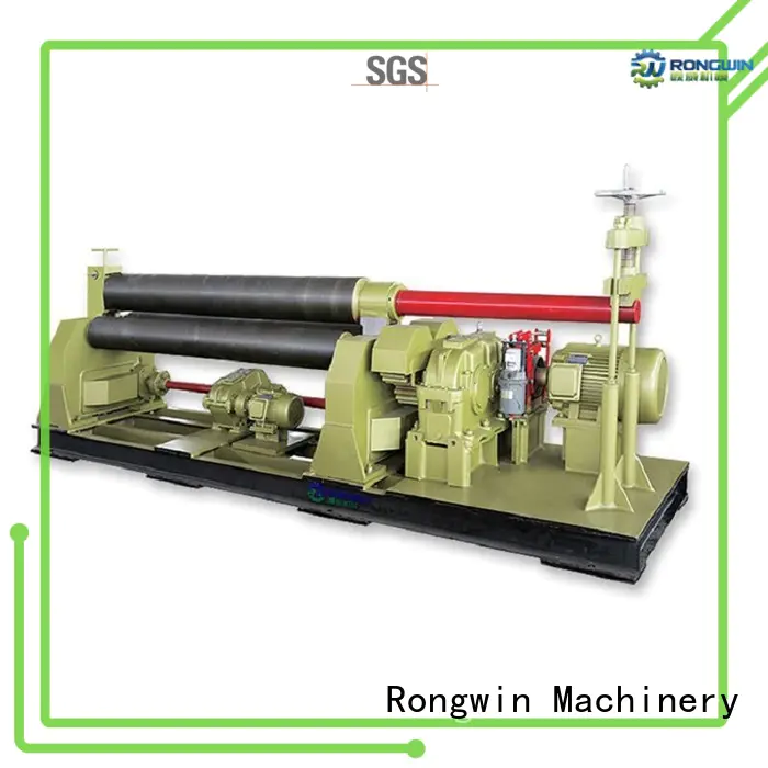 Rongwin fine- quality sheet metal cone rolling machine long-term-use for circle rolling