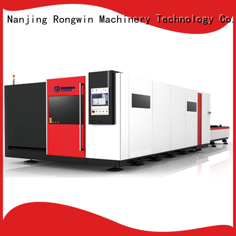 Rongwin clean steel laser cutting machine free quote for sign