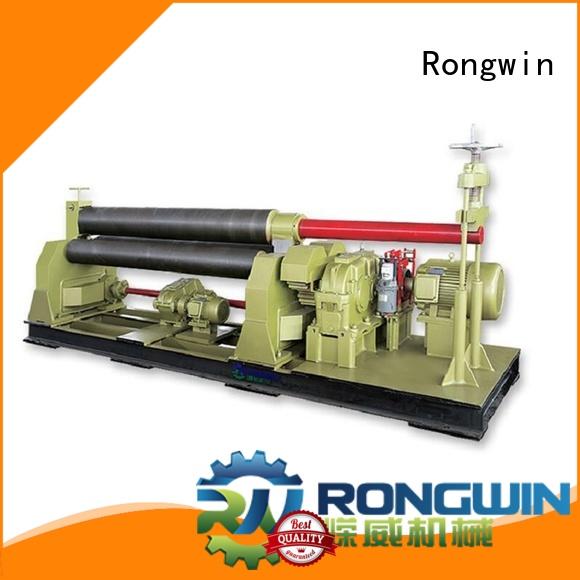 Rongwin sheet metal roller bender free design for circle rolling