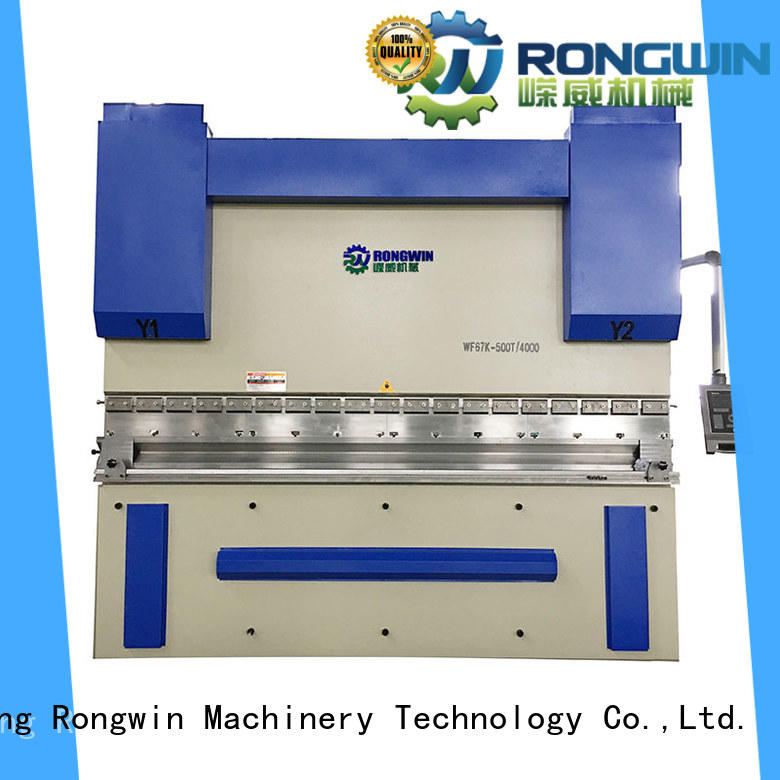 Rongwin manual press brake manufacturer for use