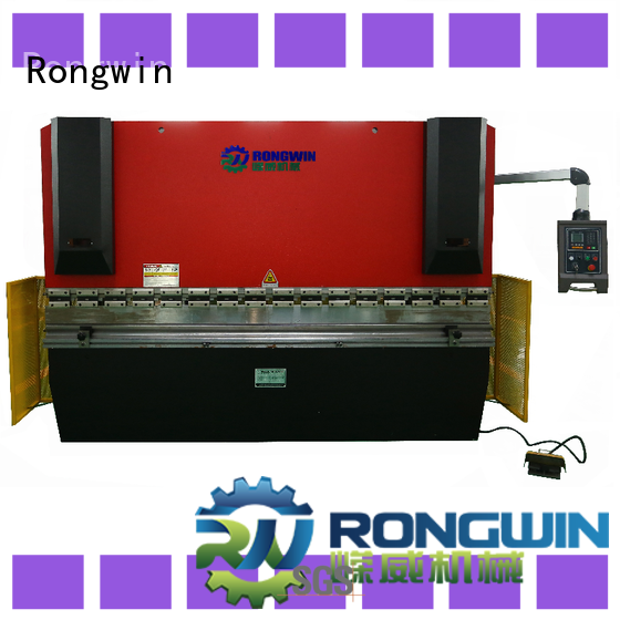 Rongwin safe 40 ton press brake marketing for bending metal