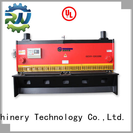 Rongwin hydraulic shearing machine bulk production for engineering equipment