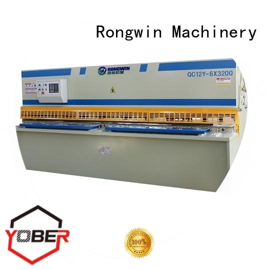 Rongwin hydraulic shearing machine shearing for shipbuilding