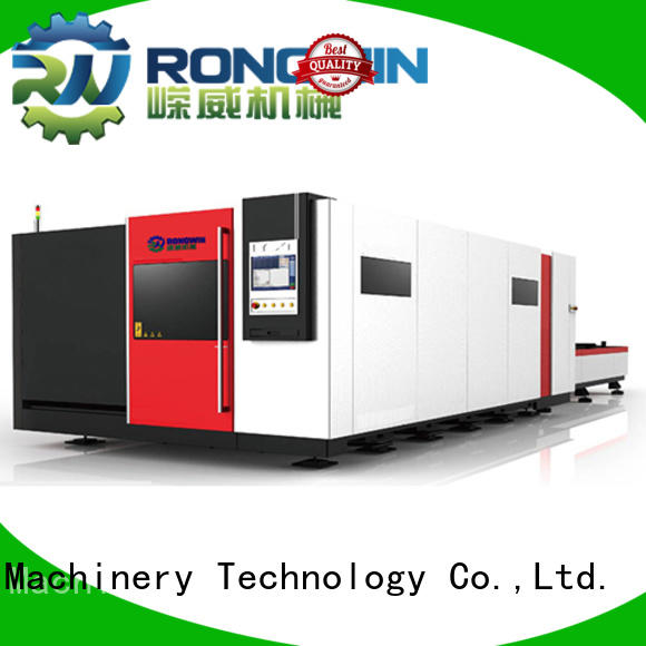 Closed table laser cutting machine