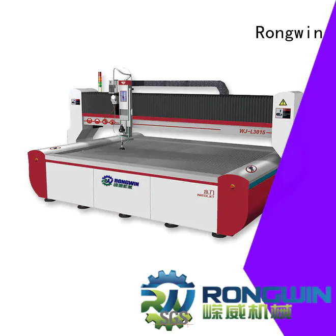 high technique waterjet glass cutting machine from manufacturer for metal processing Rongwin