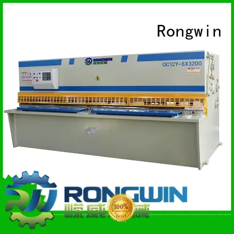 Rongwin metal shearing machine marketing for metallurgy