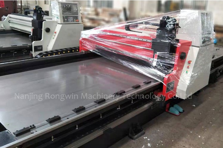 Rongwin v cut machine factory for aluminum plate-5