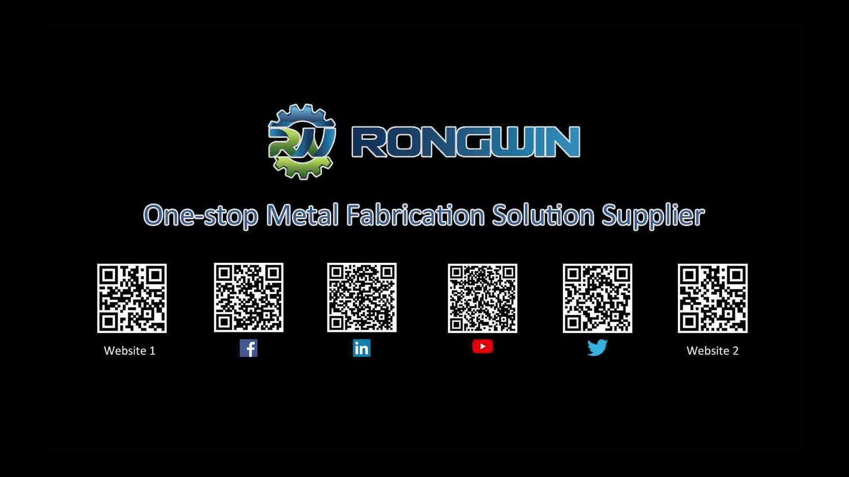 Rongwin steel laser cutting machine supply for sign-7