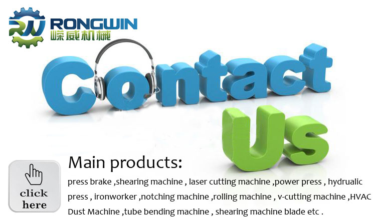 Rongwin v cut machine factory for aluminum plate-1