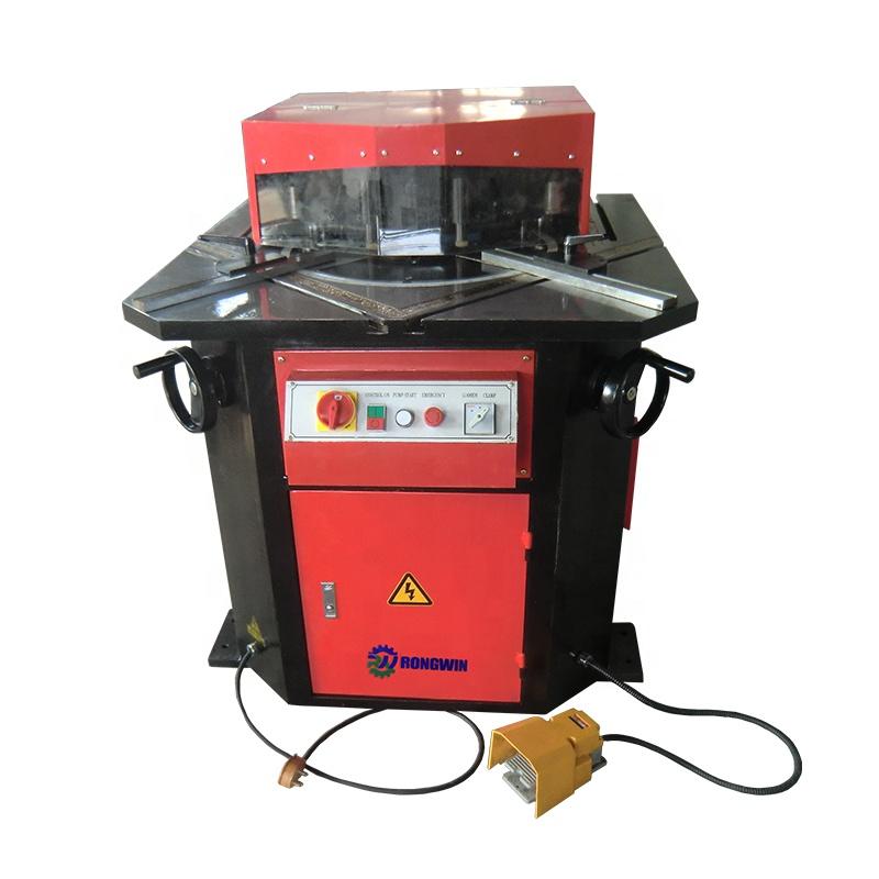 China supplier Adjustable Fixed Hydraulic Corner Notcher Cutter Angle Notching Machine