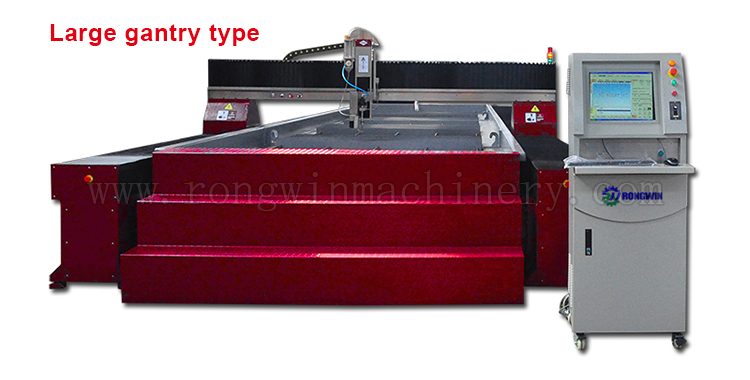 Rongwin factory price waterjet cutting machine price best supplier for stone processing-7