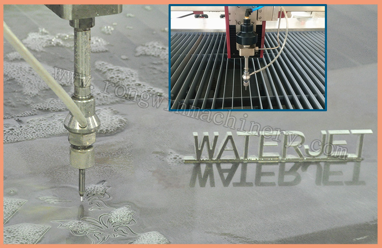 Rongwin 5 axis waterjet price best manufacturer for metal processing-15