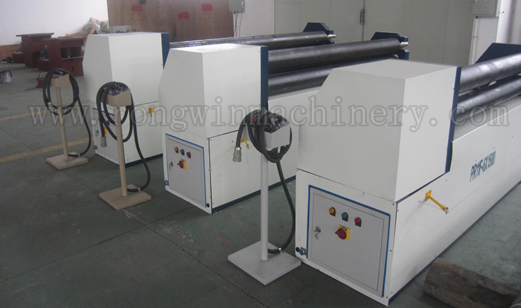 Rongwin best price mechanical 3 roller plate rolling machine manufacturers company for circle rolling-4