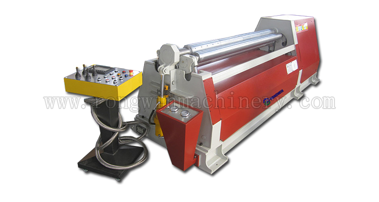 Rongwin best price mechanical 3 roller plate rolling machine manufacturers company for circle rolling-18