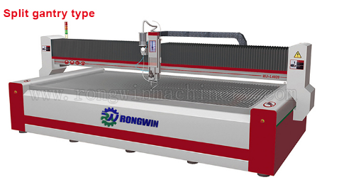 Rongwin stable 3d water jet cutting machine with good price for metal processing-3