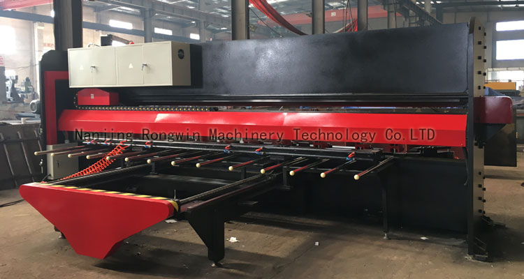 Rongwin high quality vertical v grooving machine series for aluminum-3