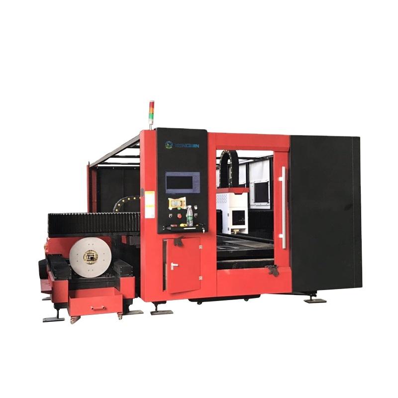 China hot sale tube and plate CNC fiber laser cutting machine fiber laser cutting machine for sale