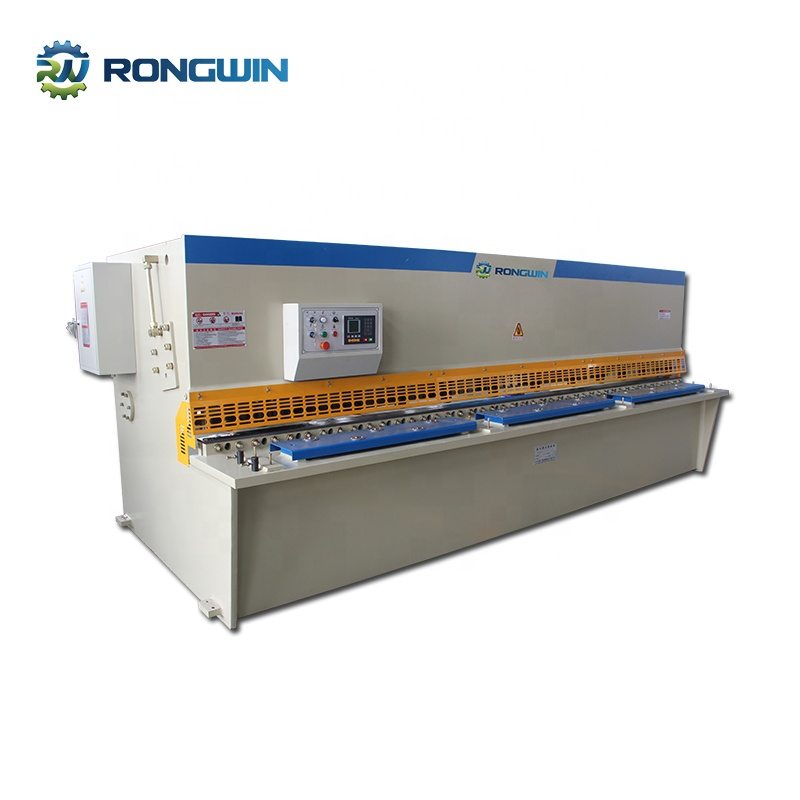 Rongwin durable hydraulic guillotine shearing machine factory for shipbuilding-2