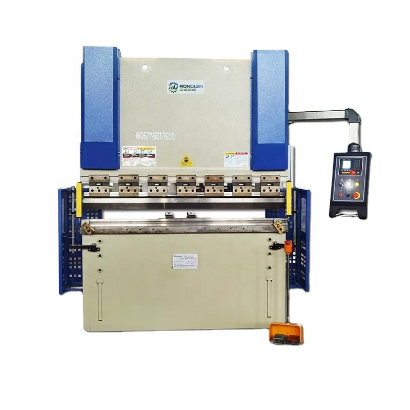 RONGWIN WD67Y nc type E21 control system 1000mm 2500mm 3200mm hydraulic press brake