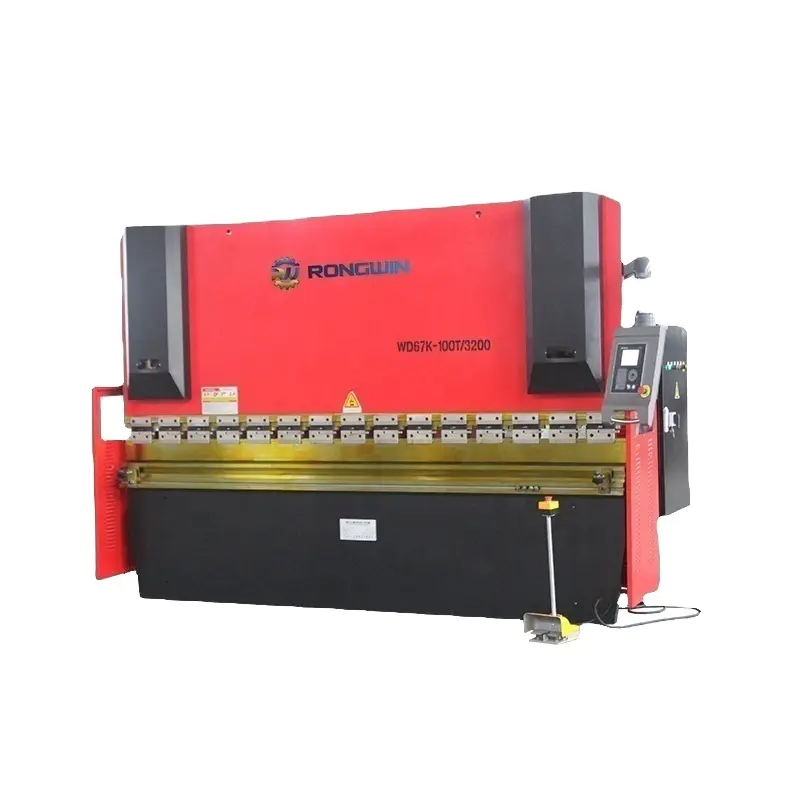 WD67K-Series 100T3200 Torsion Bar Hydraulic CNC Folding Machine for Metal Sheet Bending
