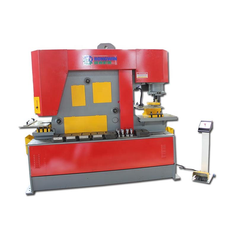 China Rongwin Q35Y hole punching and cutting machine ironworker punching machine manufacturers Wholesale-Rongwin