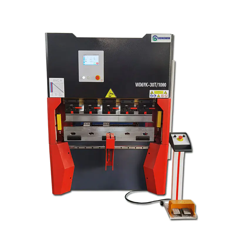RONGWIN WD67K 30T1000 metal fabrication small press brake machine for sale with good price