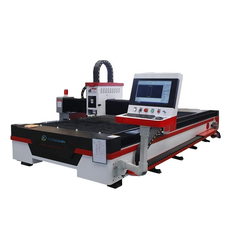 RongWin Manufacture Exhibition Products CNC Fiber Laser Cutting Machine for Sheet Metal